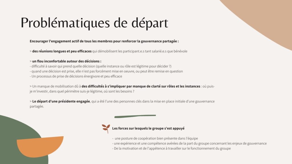 Accompagnement Terre & humanise - Gouvernance Intégrative 3