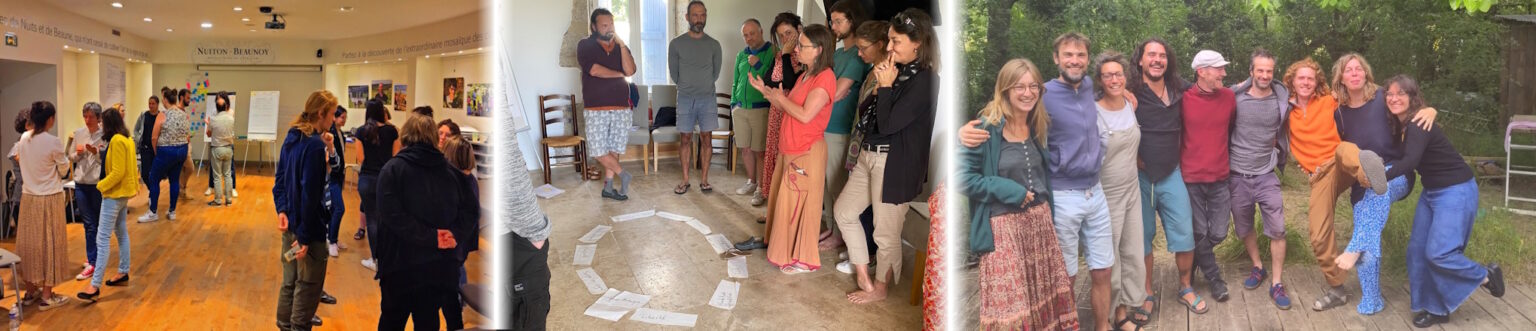 Facilitation d'un séminaire en intelligence collective avec la Gouvernance Intégrative